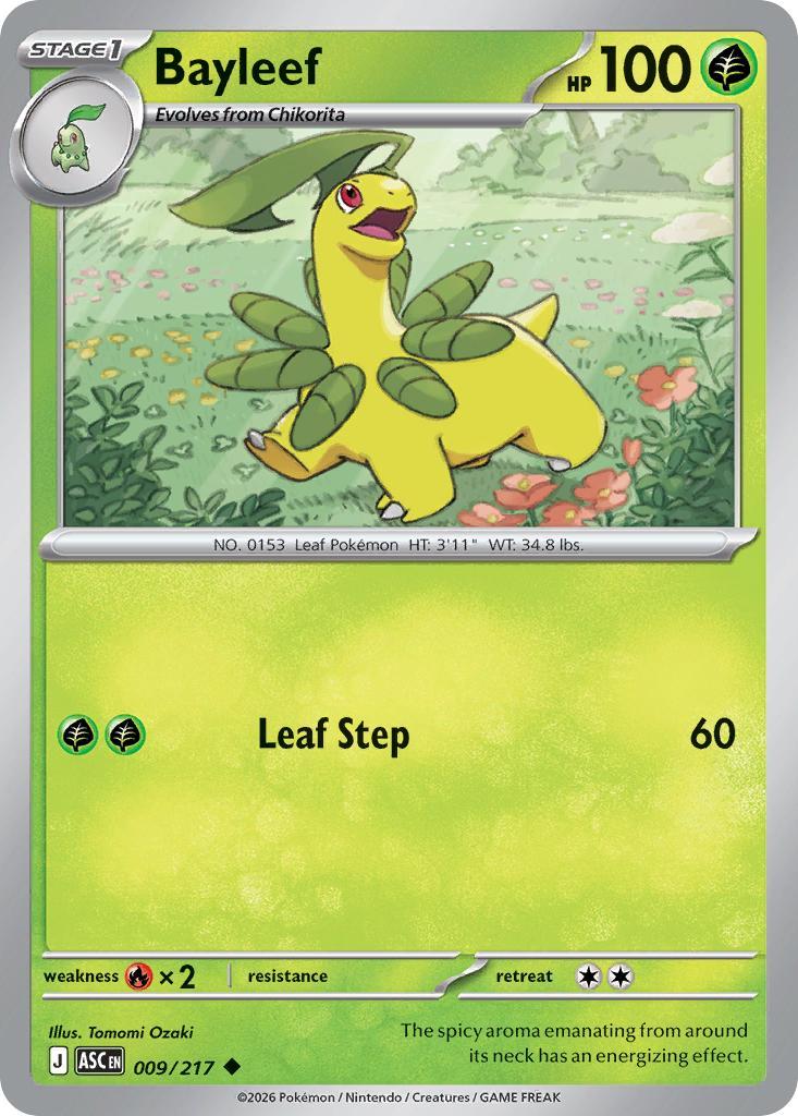 Bayleef - 009/217 - Uncommon [me025-009] [Non-Holo]