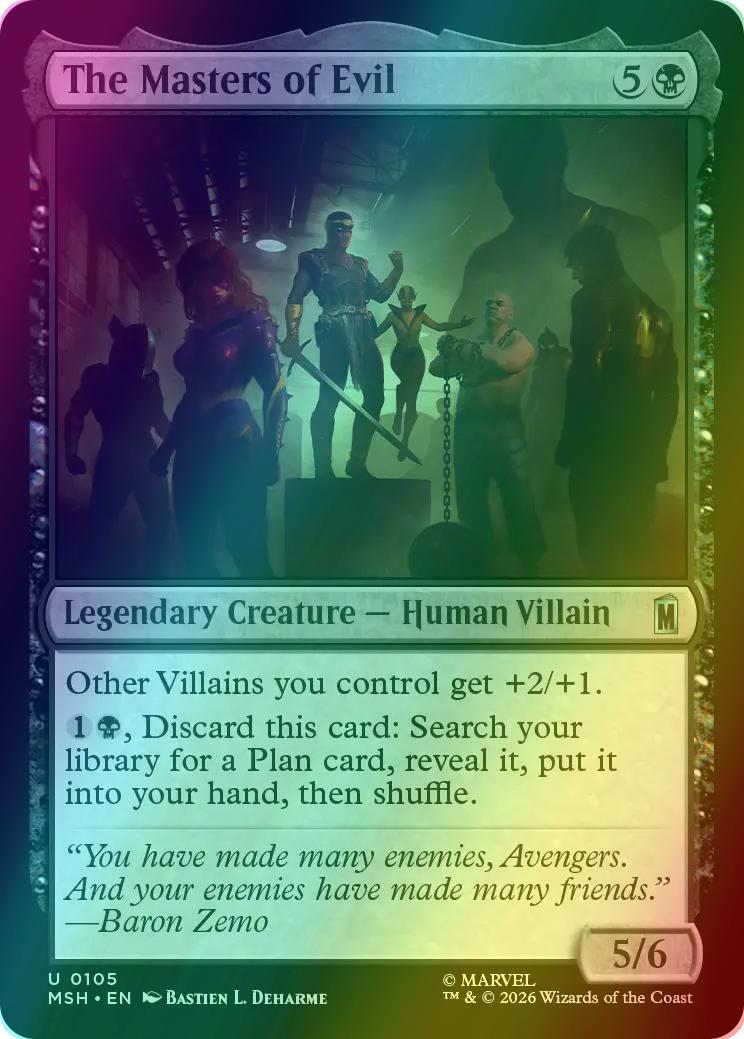 The Masters of Evil [105] [Marvel Super Heroes] [Foil]