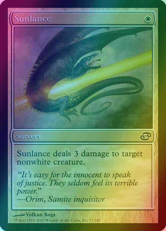 Sunlance [31] [Planar Chaos] [Foil]