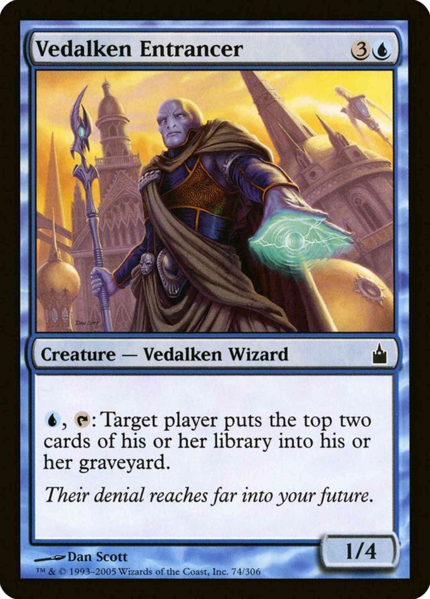 Vedalken Entrancer [74] [Ravnica City Of Guilds] [Non-Foil]