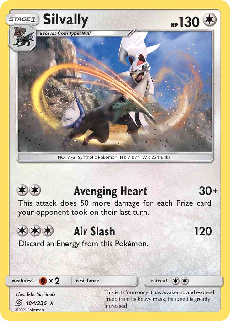 Silvally - 184/236 - Theme Deck Exclusive [sm11msp-184] [Non-Holo]
