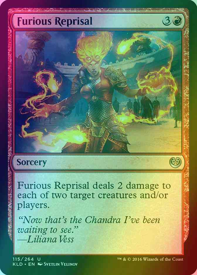 Furious Reprisal [115] [Kaladesh] [Foil]