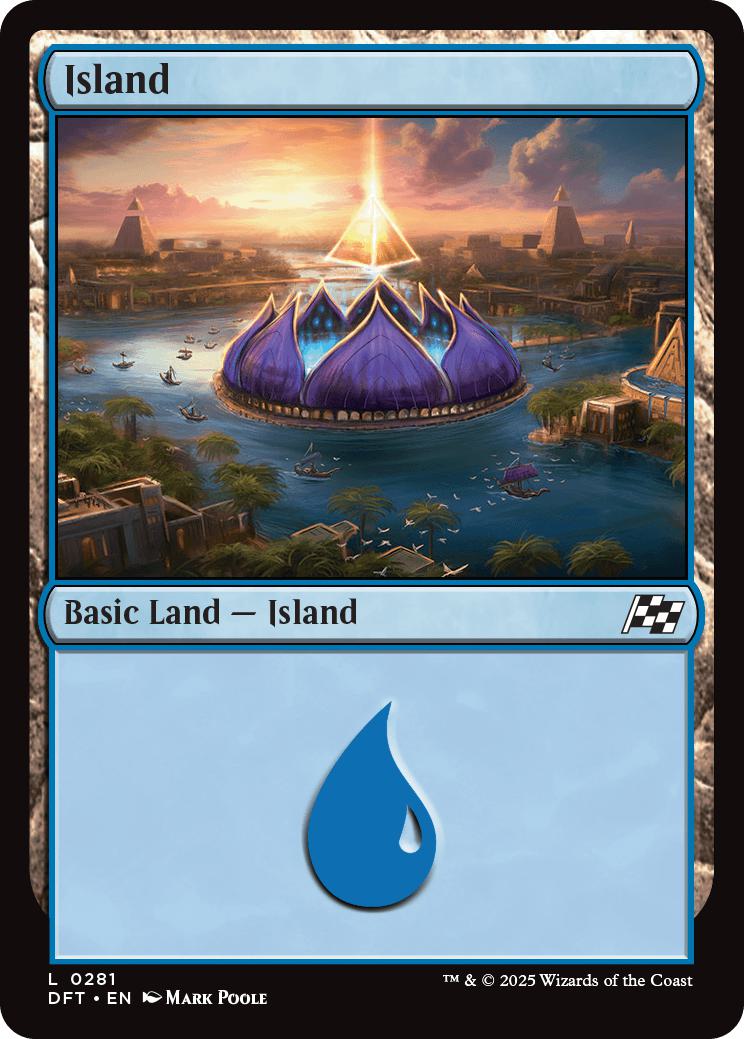 Island [281] [Aetherdrift] [Non-Foil]