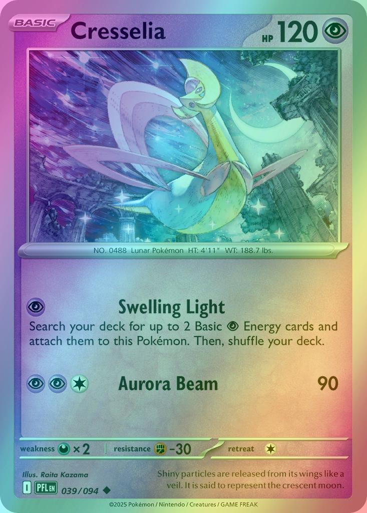 Cresselia - 039/094 - Uncommon [me02-039] [Reverse Holo]