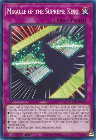 Miracle of the Supreme King - AGOV-EN068 - Common - 1st Edition