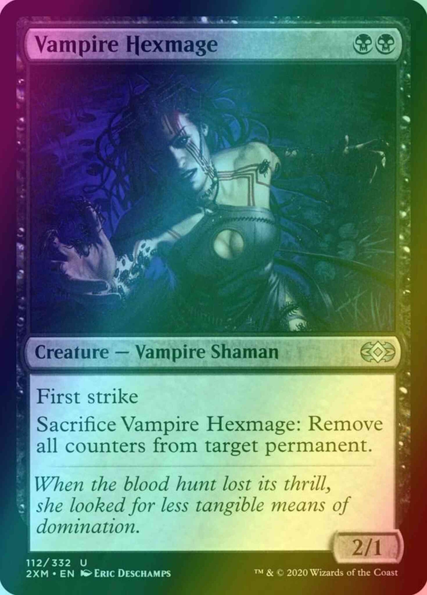 Vampire Hexmage [112] [Double Masters] [Foil]