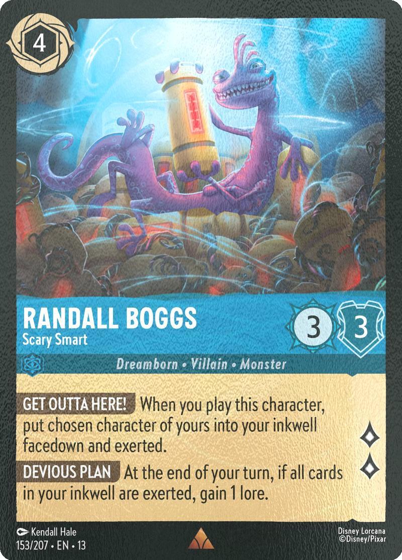 Randall Boggs - Scary Smart - 153/204 [Attack of the Vine!] [Cold Foil]