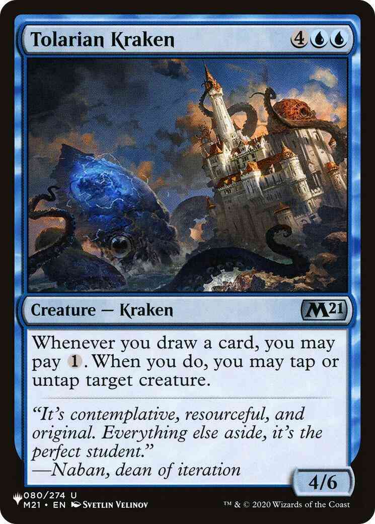 Tolarian Kraken [M21-80] [The List] [Non-Foil]