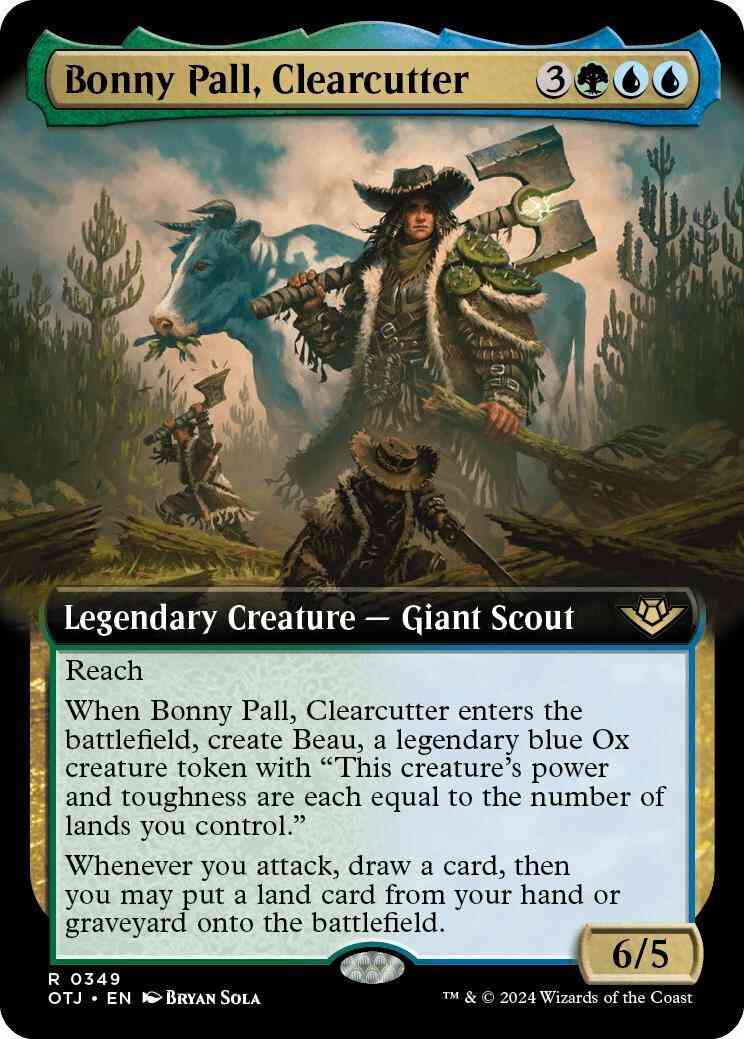 Bonny Pall, Clearcutter [349] [Extended Art] [Outlaws of Thunder Junction] [Non-Foil]