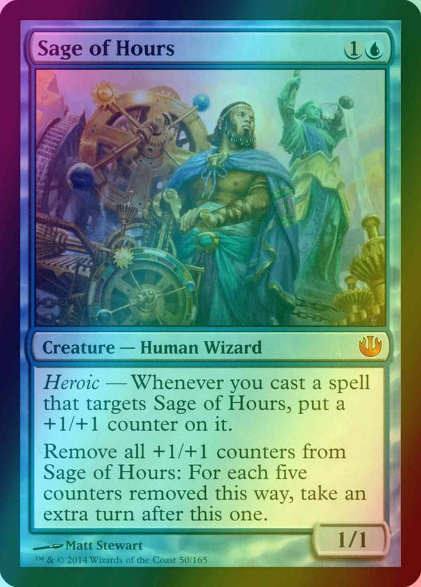 Sage of Hours [50] [Journey into Nyx] [Foil]