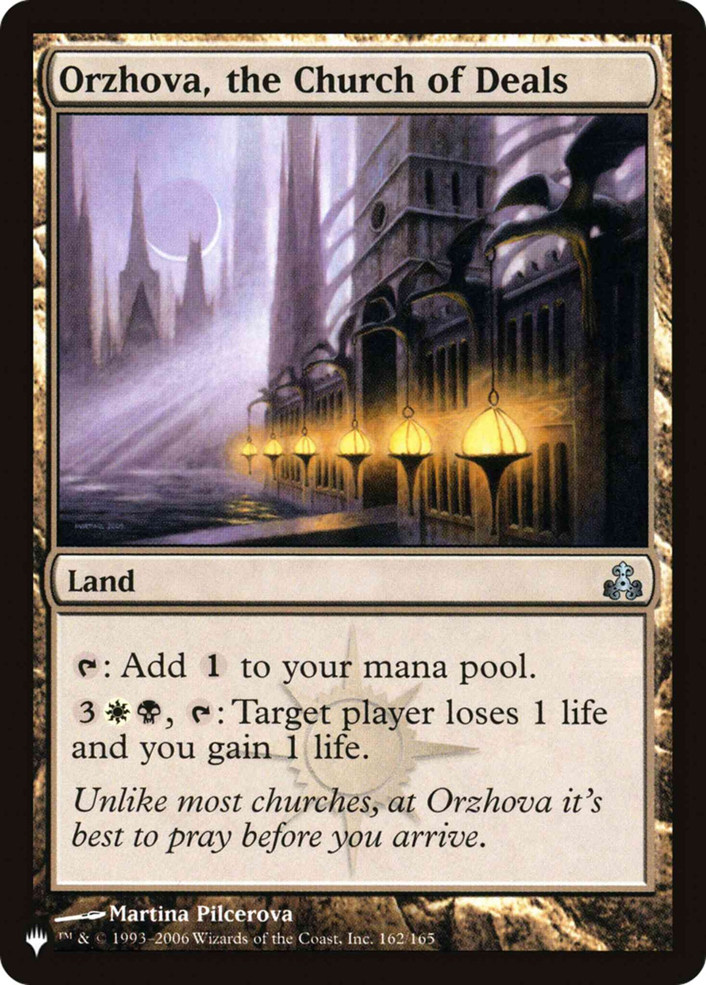 Orzhova, the Church of Deals [GPT-162] [The List] [Non-Foil]