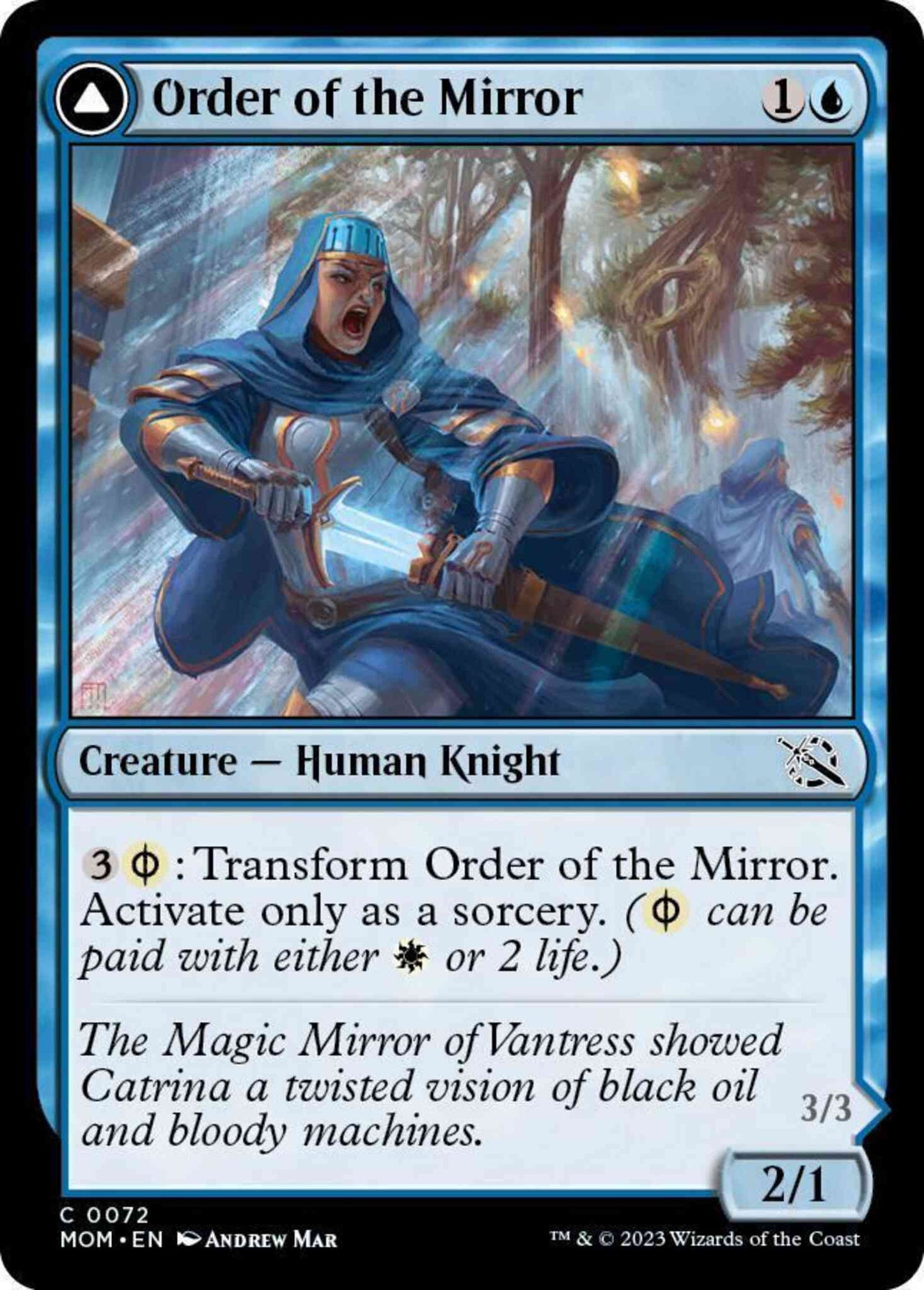 Order of the Mirror // Order of the Alabaster Host [72] [March of the Machine] [Non-Foil]