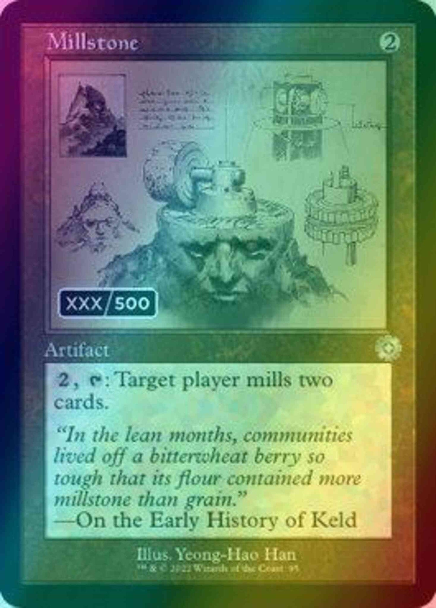 Millstone - Serial Numbered [95z] [Retro Frame] [Schematic] [The Brothers' War Retro Artifacts] [Foil]