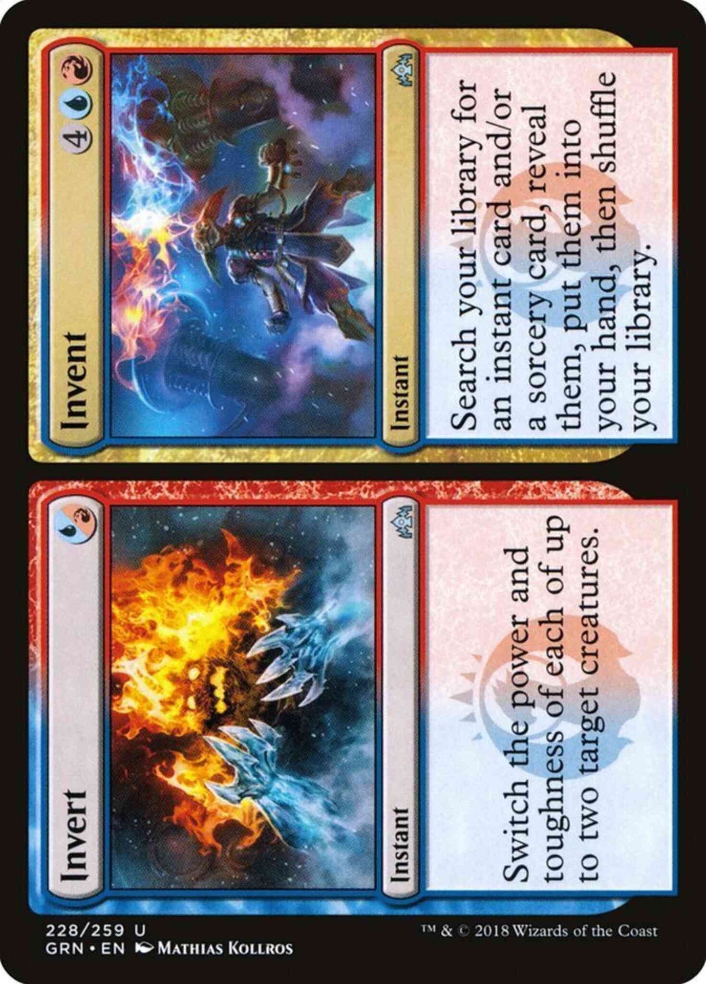Invert // Invent [228] [Guilds of Ravnica] [Non-Foil]