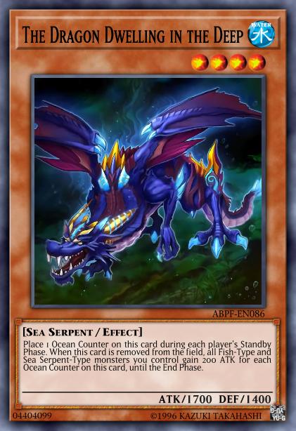 The Dragon Dwelling in the Deep - ABPF-EN086 - Super Rare - Unlimited