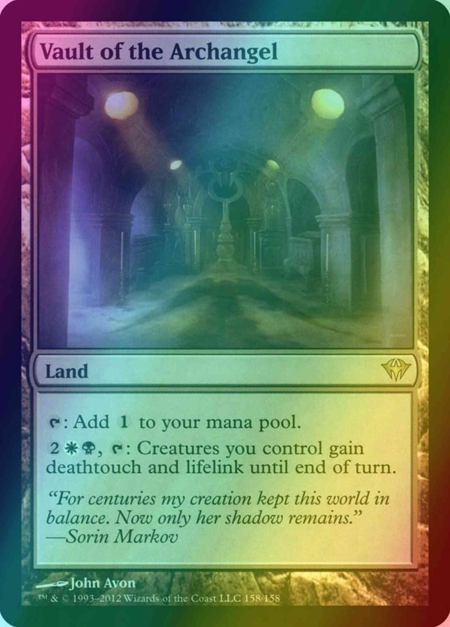 Vault of the Archangel [158] [Dark Ascension] [Foil]