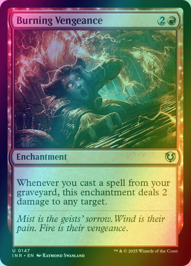 Burning Vengeance [147] [Innistrad Remastered] [Foil]