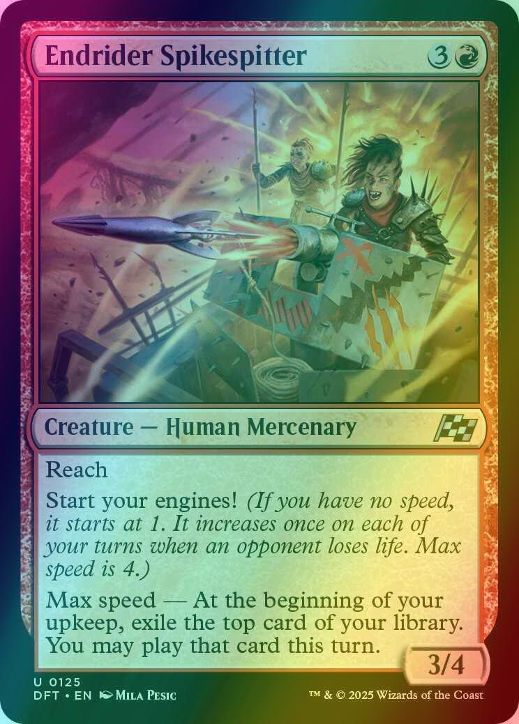 Endrider Spikespitter [125] [Aetherdrift] [Foil]