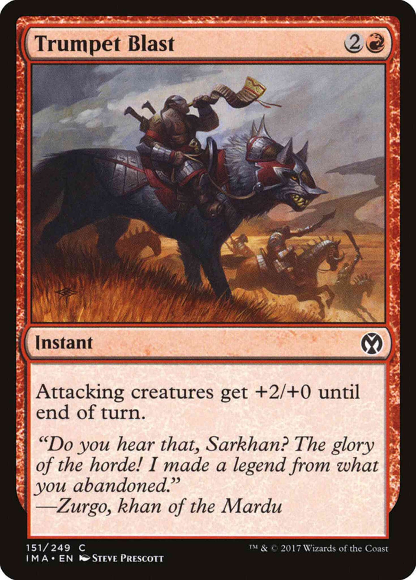 Trumpet Blast [151] [Iconic Masters] [Non-Foil]