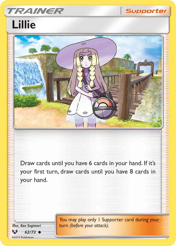 Lillie - 62/73 - Uncommon [sm35-62] [Non-Holo]