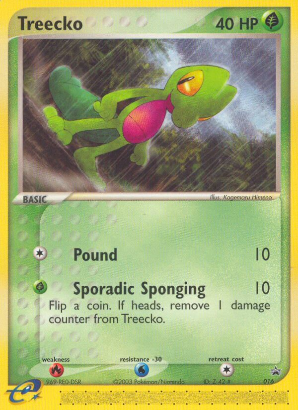 Treecko - 16/40 - Promo [Target] [np-16] [Non-Holo]