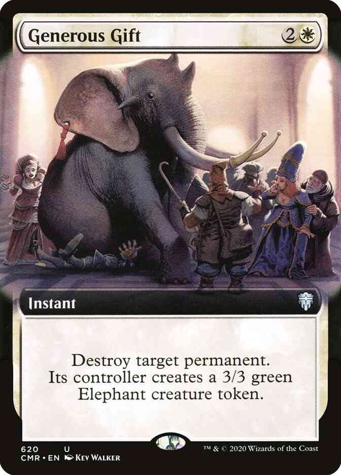 Generous Gift [620] [Extended Art] [Commander Legends] [Non-Foil]