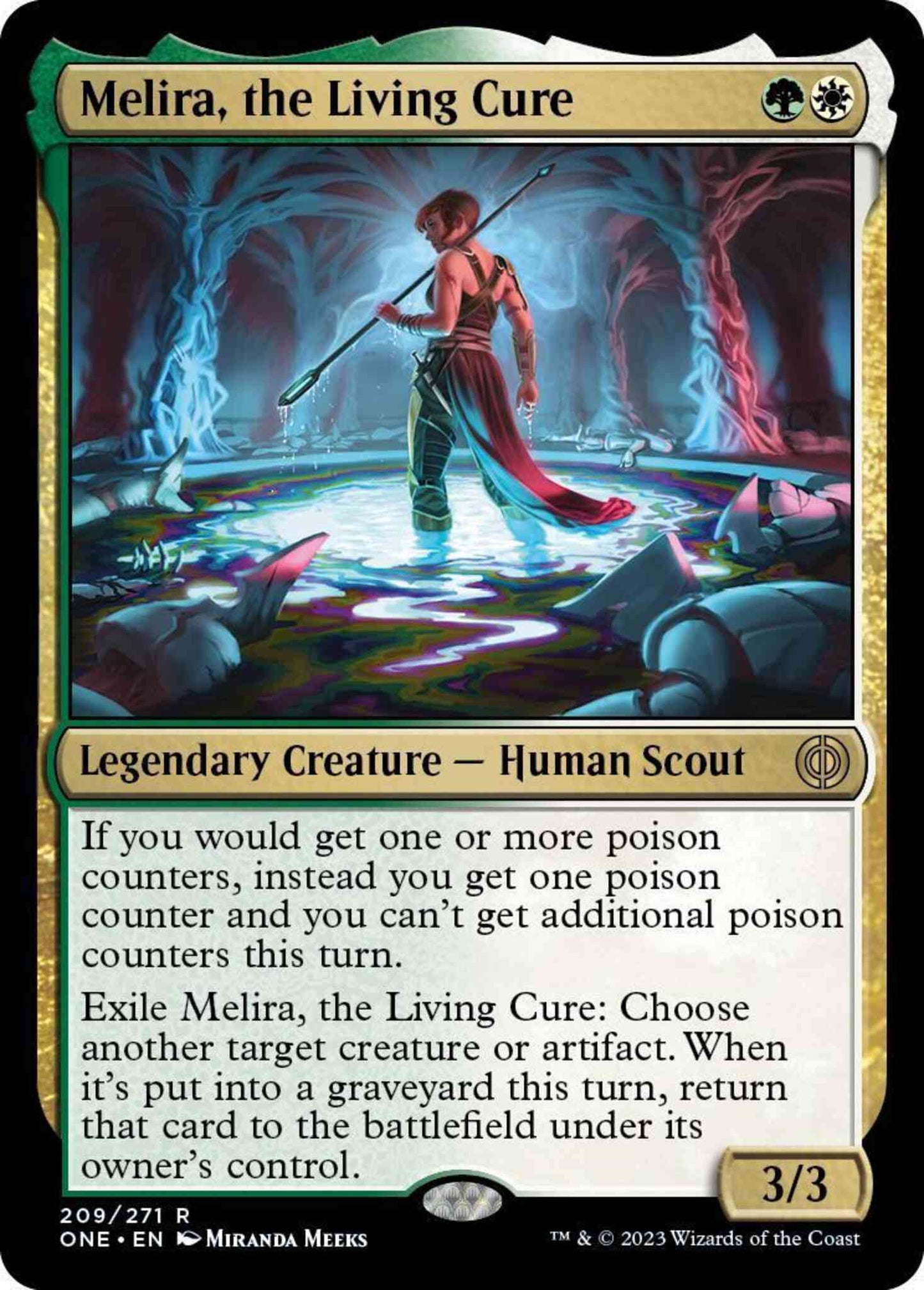 Melira, the Living Cure [209] [Phyrexia: All Will Be One] [Non-Foil]