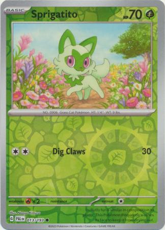 Sprigatito - 013/193 - Common [sv02-013] [Reverse Holo]