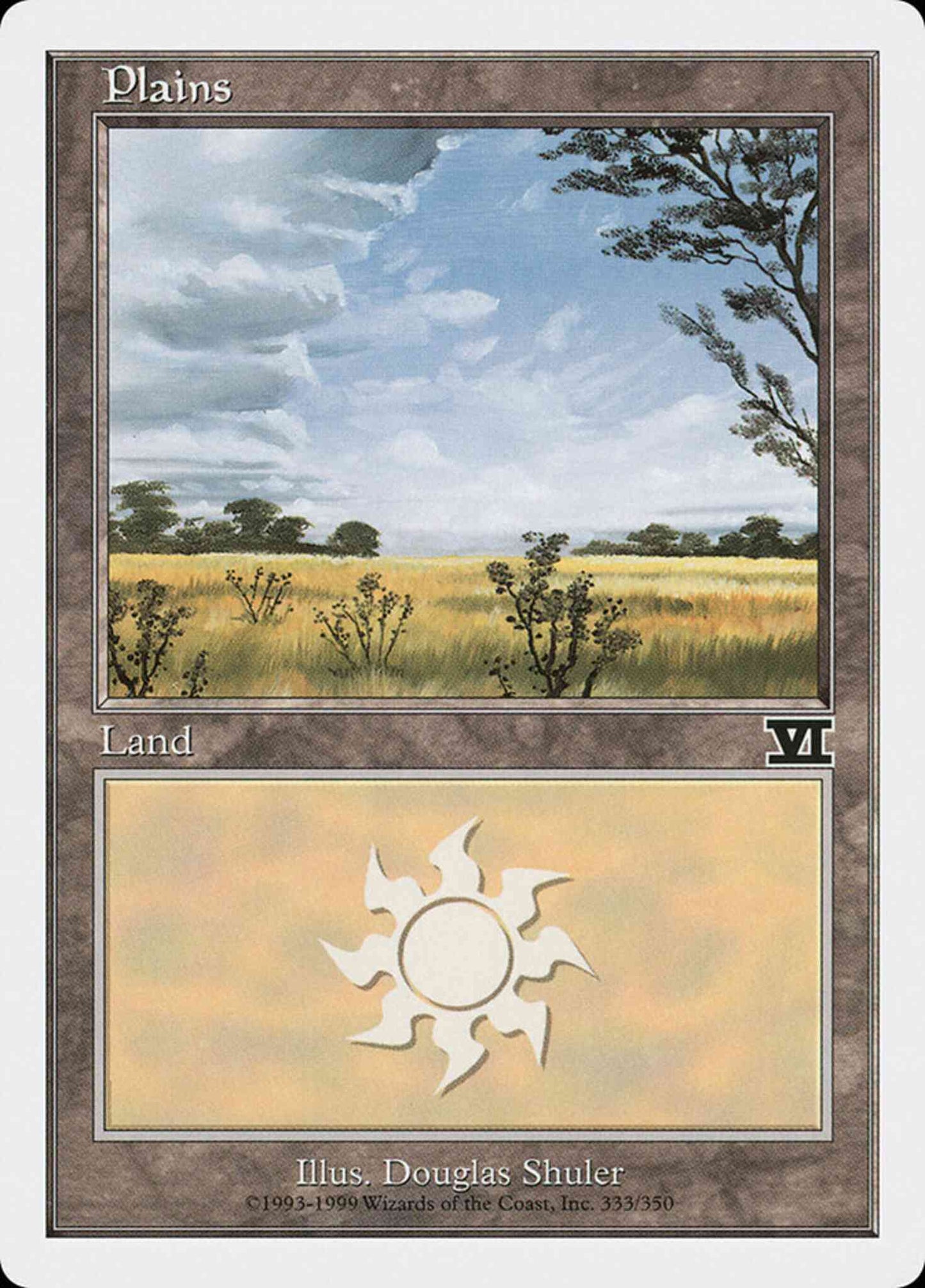Plains [333] [Classic Sixth Edition] [Non-Foil]