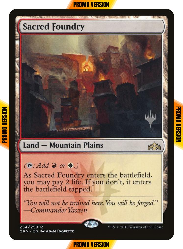 Sacred Foundry [254p] [Promo Pack] [Guilds of Ravnica Promos] [Non-Foil]