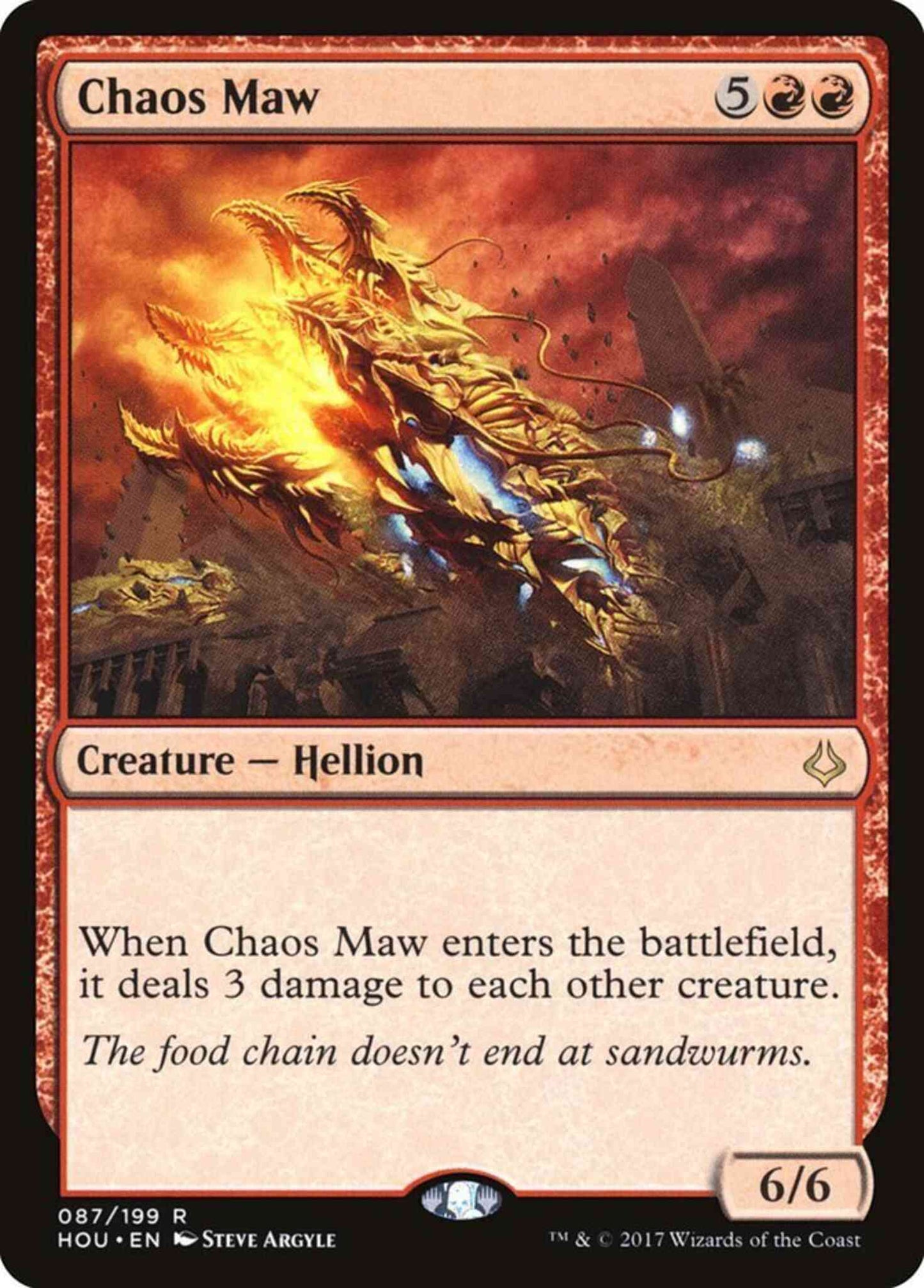 Chaos Maw [87] [Hour of Devastation] [Non-Foil]