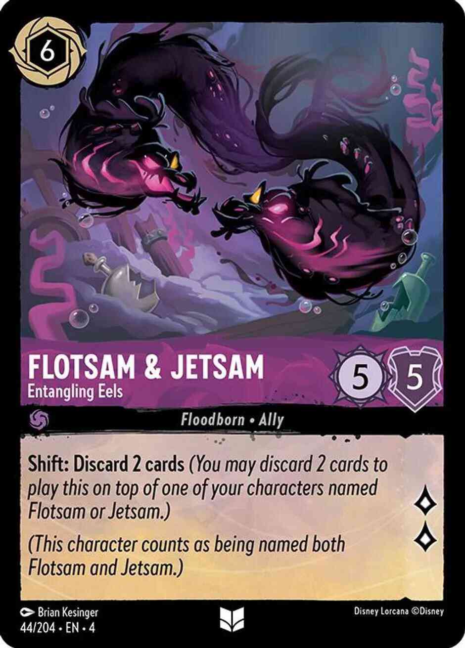 Flotsam & Jetsam - Entangling Eels - 44/204 [Ursula's Return] [Cold Foil]
