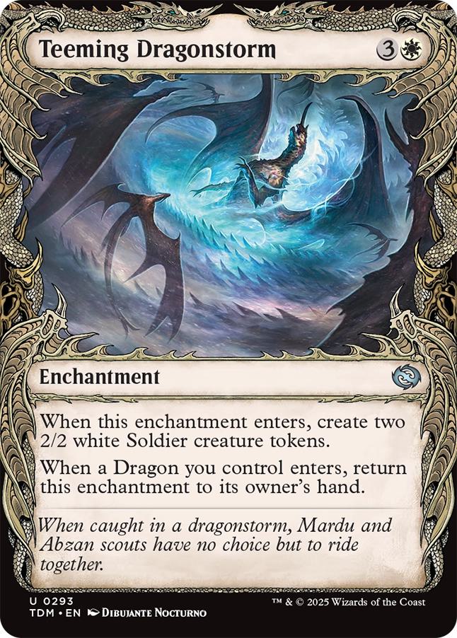 Teeming Dragonstorm [293] [Draconic Frame Showcase] [Tarkir: Dragonstorm] [Non-Foil]