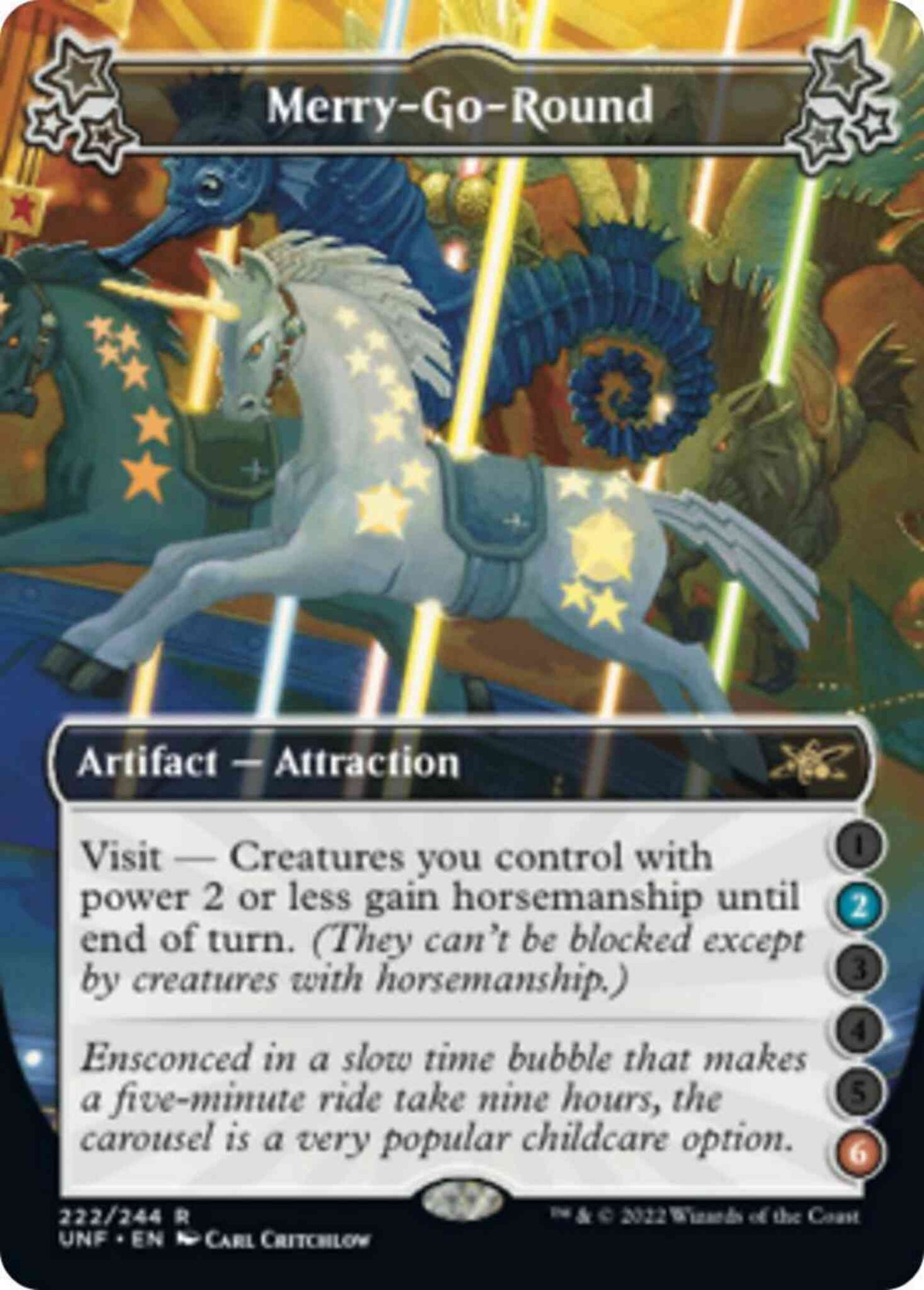 Merry-Go-Round (2/6) [222a] [Borderless] [Unfinity] [Non-Foil]