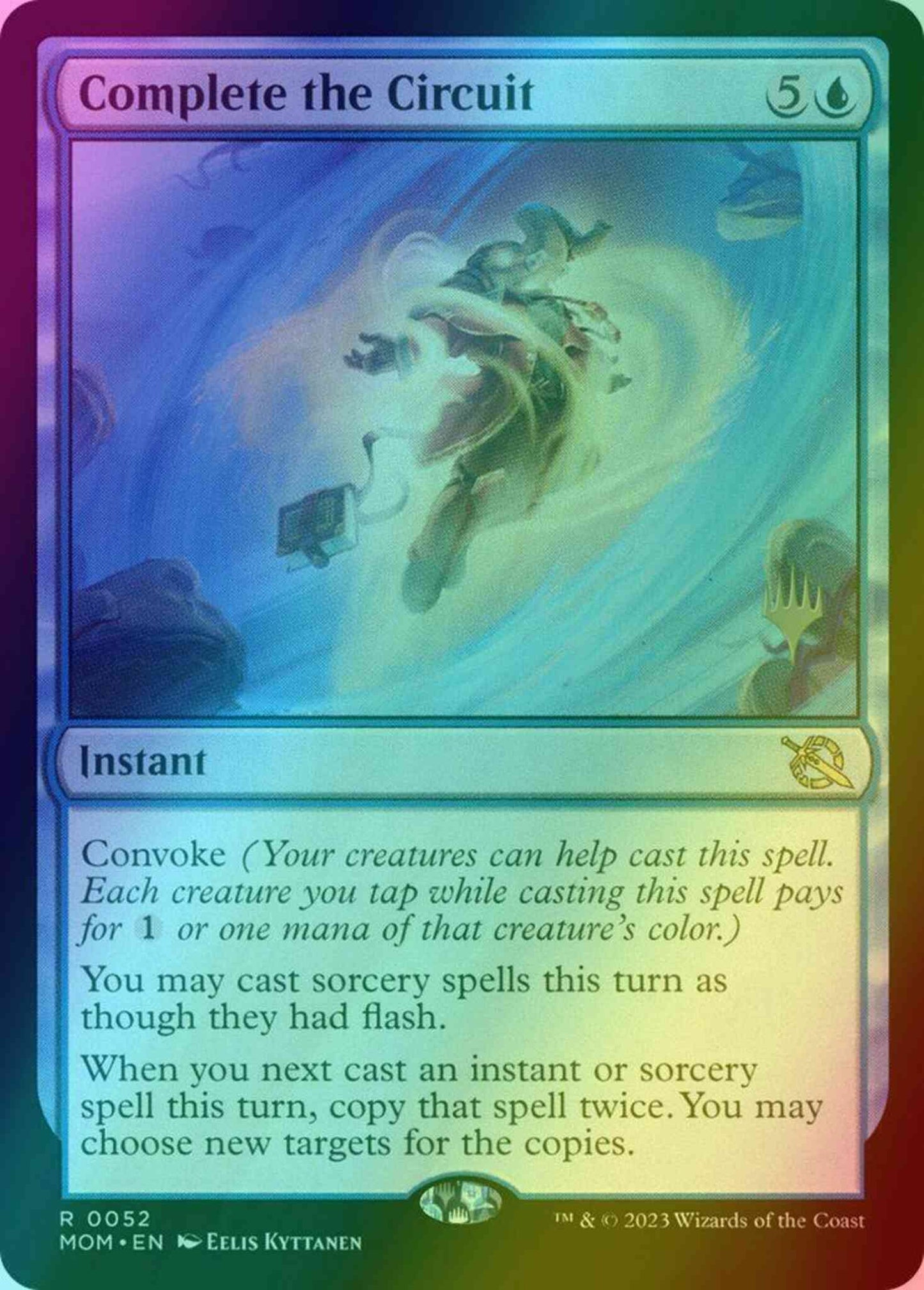 Complete the Circuit [52p] [Promo Pack] [March of the Machine: Promos] [Foil]
