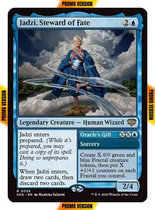 Jadzi, Steward of Fate [55p] [Promo Pack] [Secrets of Strixhaven Promos] [Non-Foil]