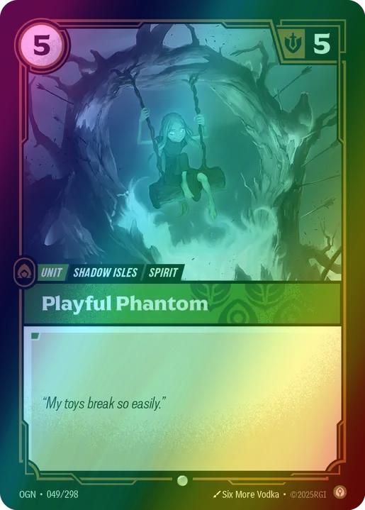 Playful Phantom - 049/298 [Origins] [Foil]