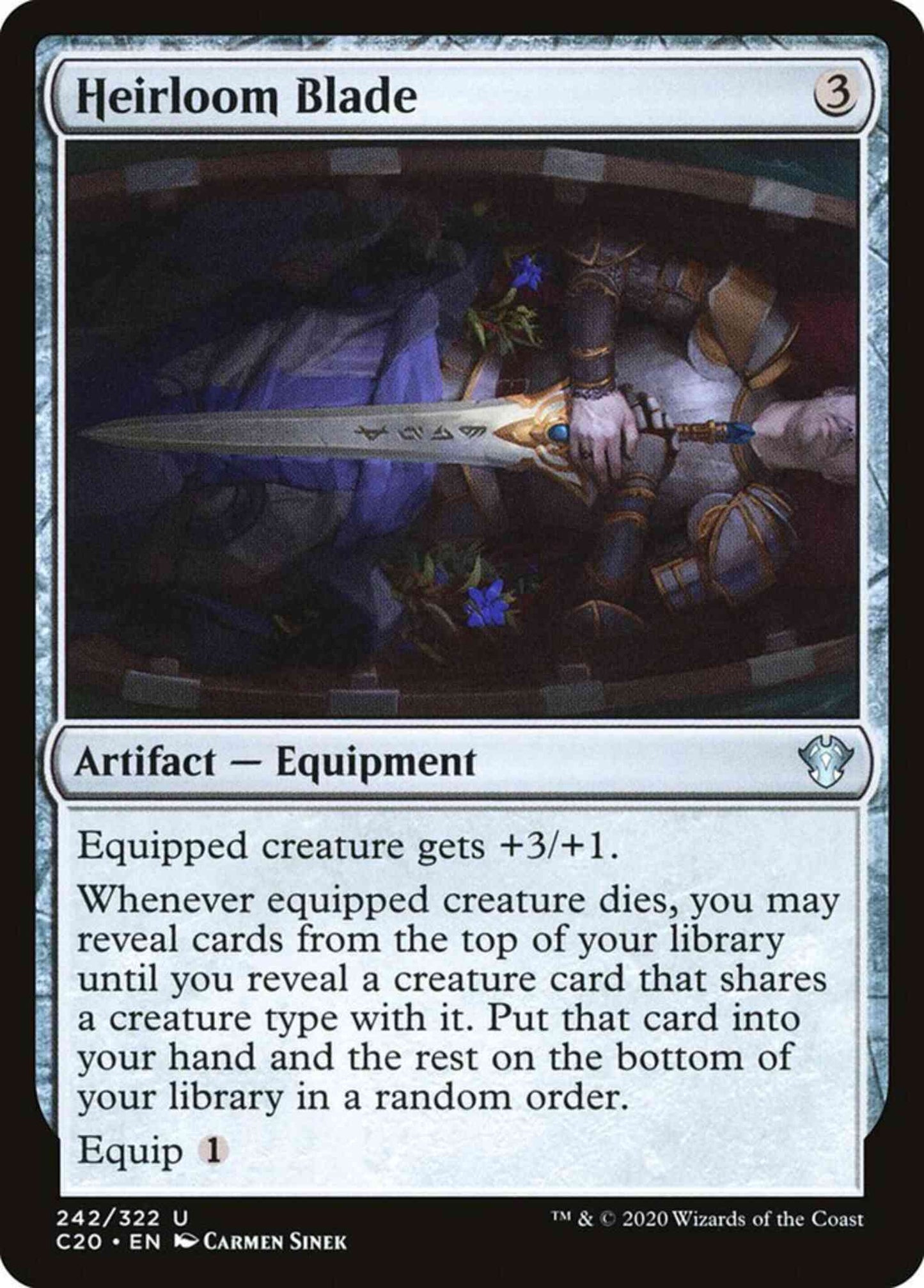Heirloom Blade [242] [Commander 2020] [Non-Foil]