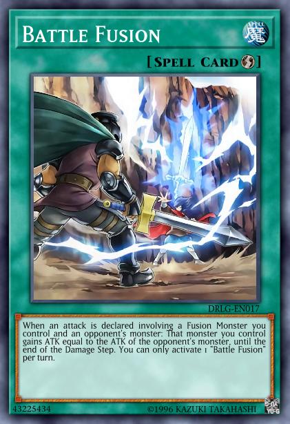 Battle Fusion - DRLG-EN017 - Super Rare - Unlimited