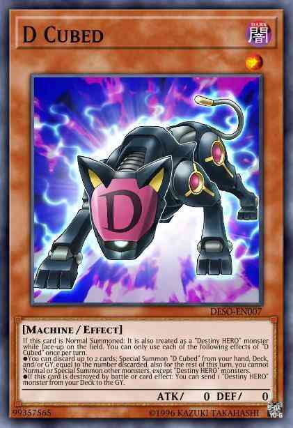 D Cubed - DESO-EN007 - Secret Rare - 1st Edition