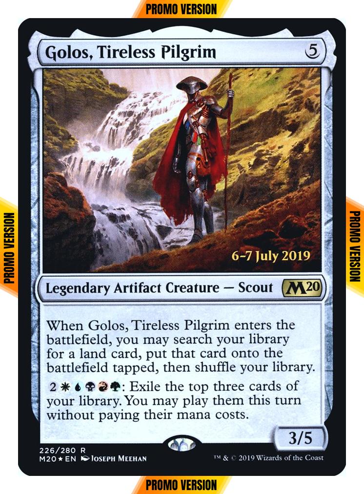 Golos, Tireless Pilgrim [226s] [Core Set 2020 Promos] [Foil]