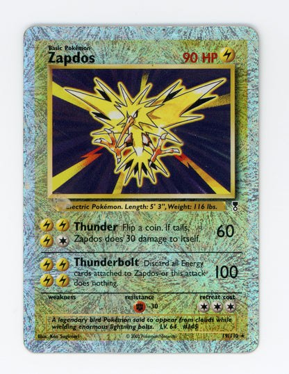 Zapdos — Damaged|Rare|Reverse Holo — ID 19054