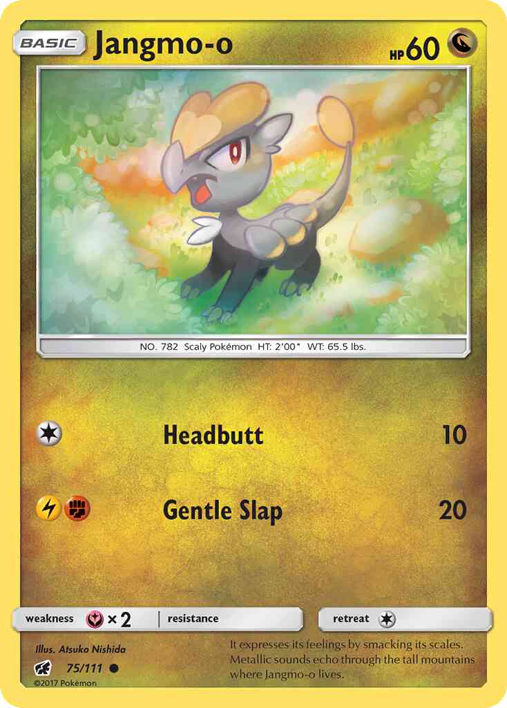 Jangmo-o - 75/111 - Common [sm4-75] [Reverse Holo]