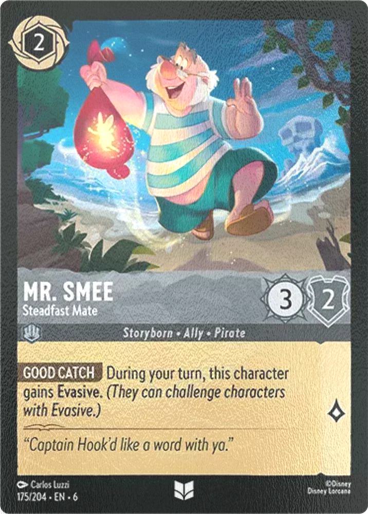 Mr. Smee - Steadfast Mate - 175/204 [Azurite Sea] [Cold Foil]