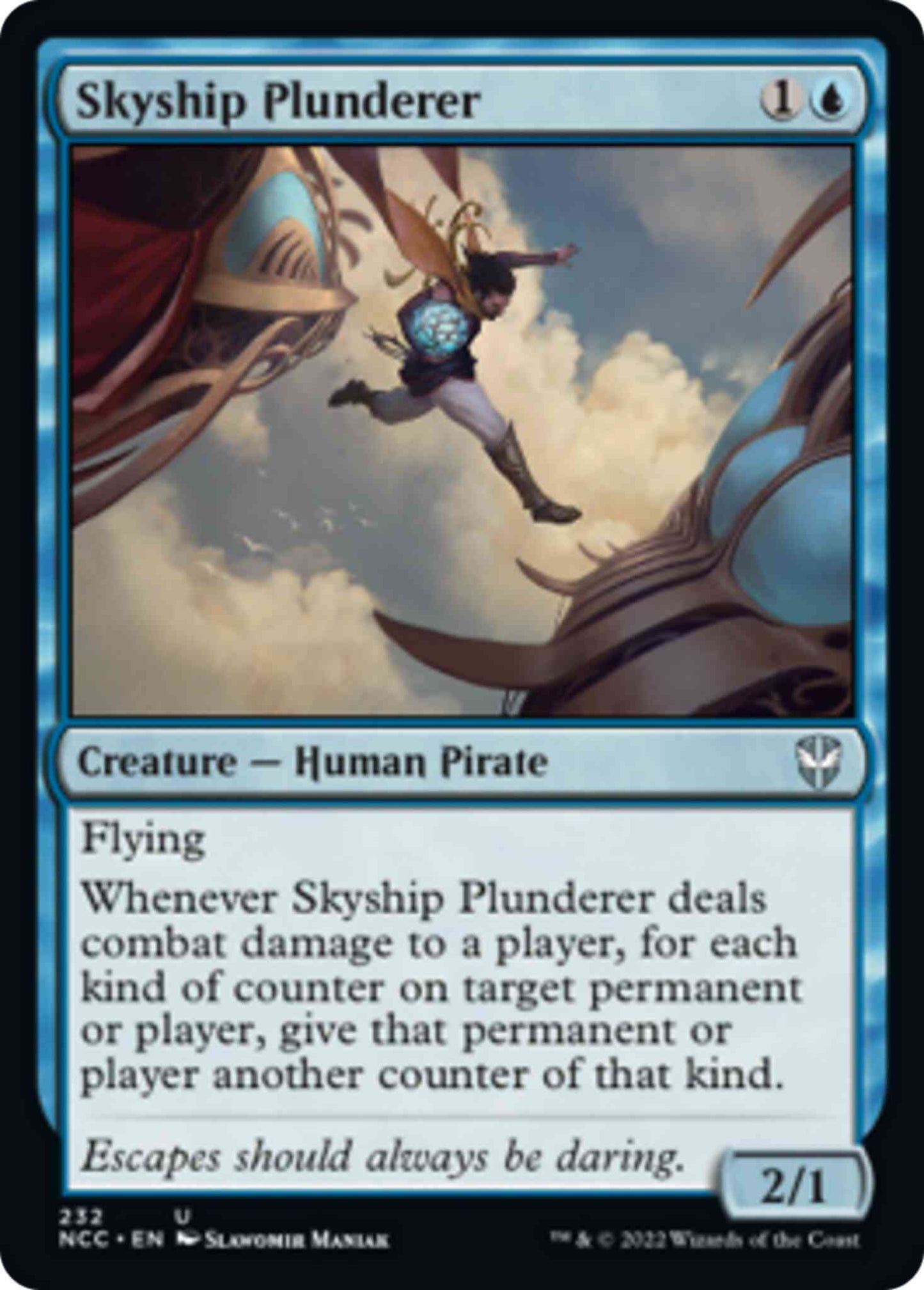 Skyship Plunderer [232] [Streets of New Capenna: Commander] [Non-Foil]