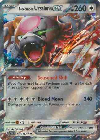 Bloodmoon Ursaluna ex - 141/167 - Double Rare [sv06-141] [Ultra]