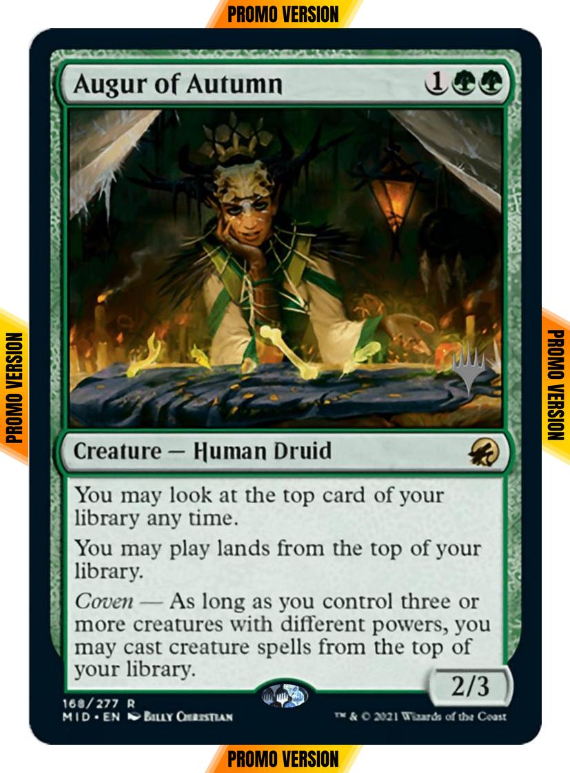 Augur of Autumn [Promo Pack] [168p] [Innistrad: Midnight Hunt Promos] [Non-Foil]