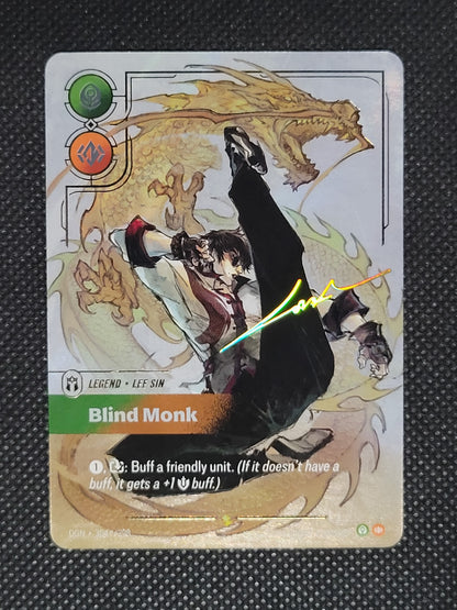 Blind Monk (Lee Sin) — Signature|Foil — ID 19183