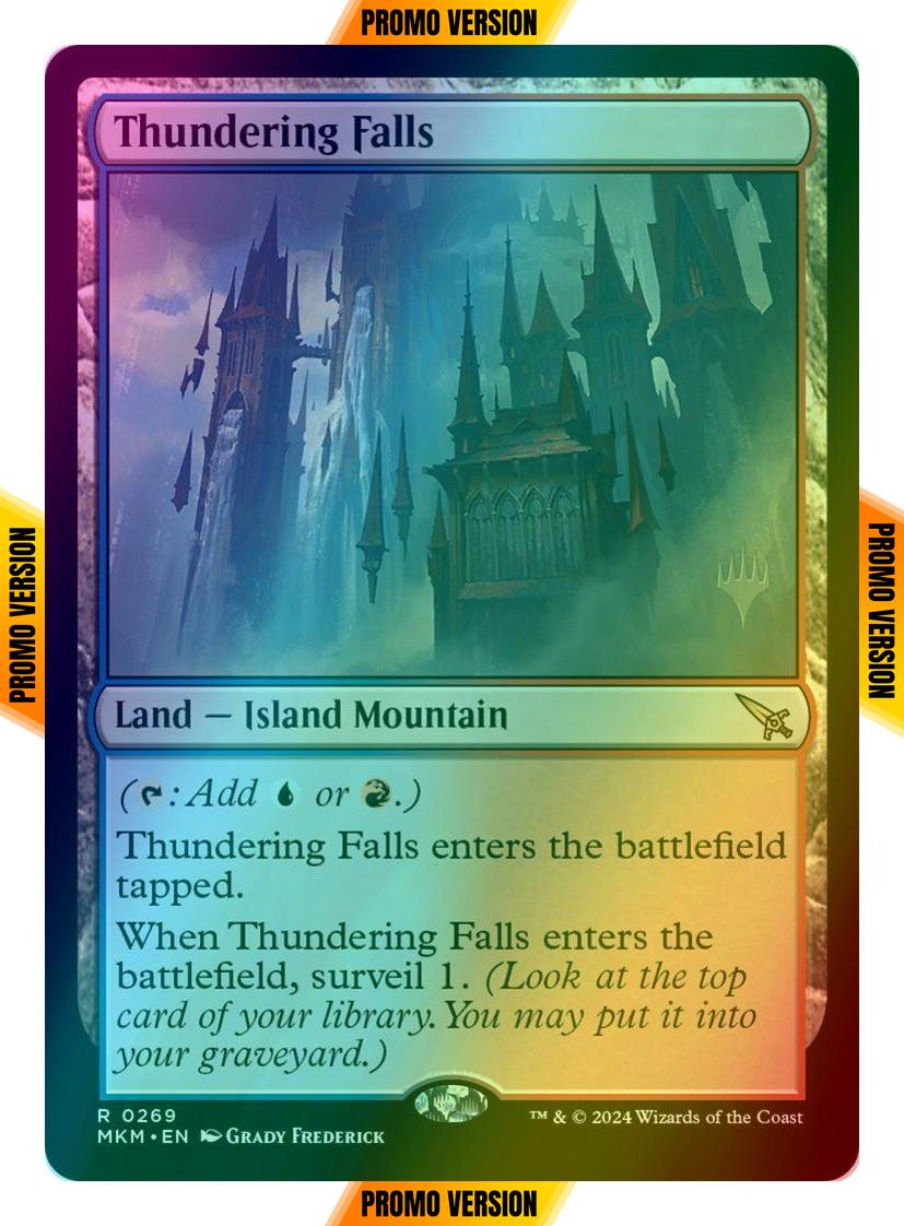 Thundering Falls [269p] [Promo Pack] [Murders at Karlov Manor: Promos] [Foil]