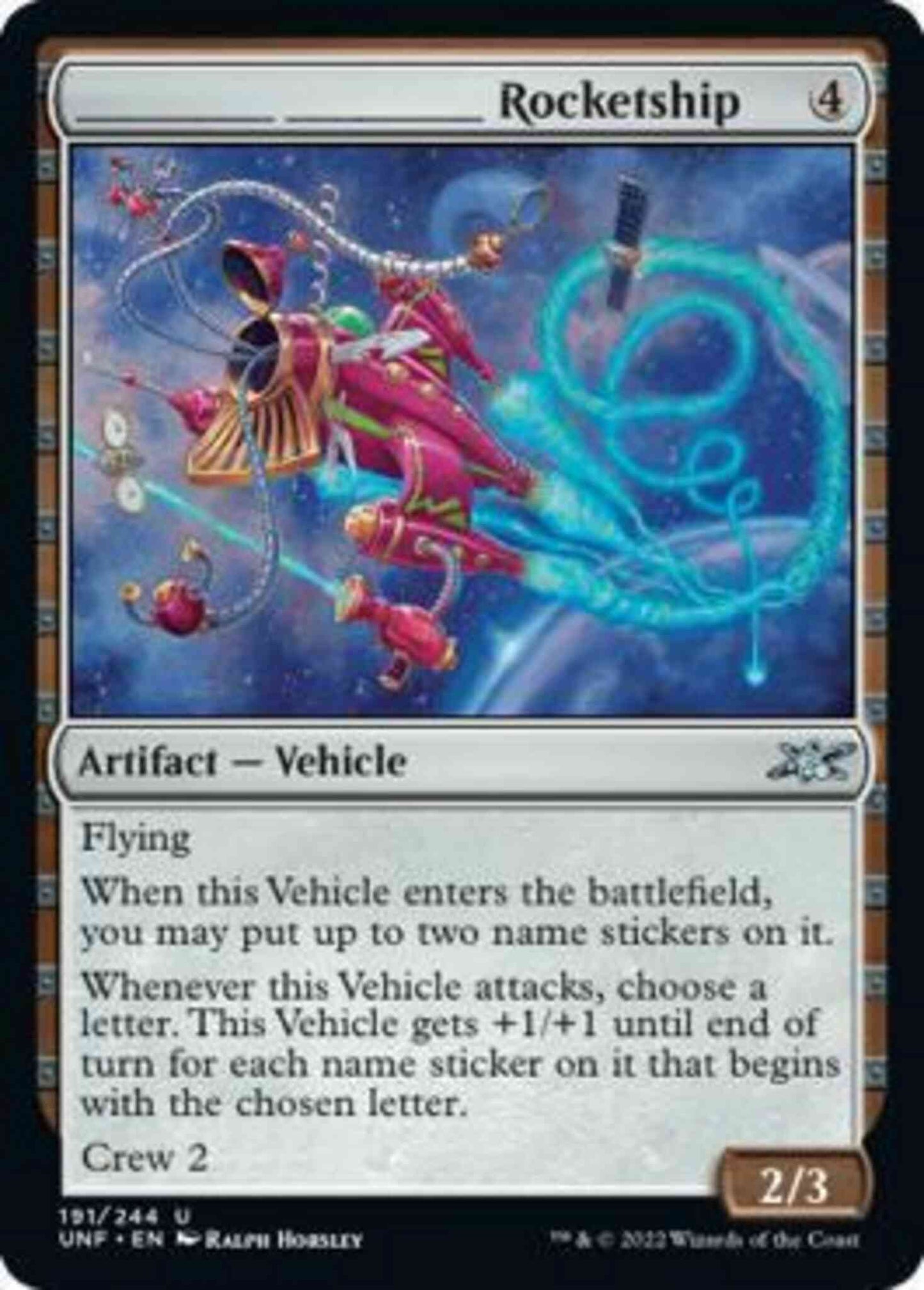 ______ ______ Rocketship [191] [Unfinity] [Non-Foil]